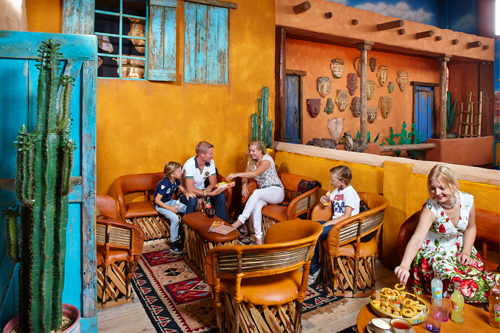 PonyparkCity Lucky Town Viva Mexico Westernstad  Mexicaans Restaurant Eten Kinderen Ouders Gezin