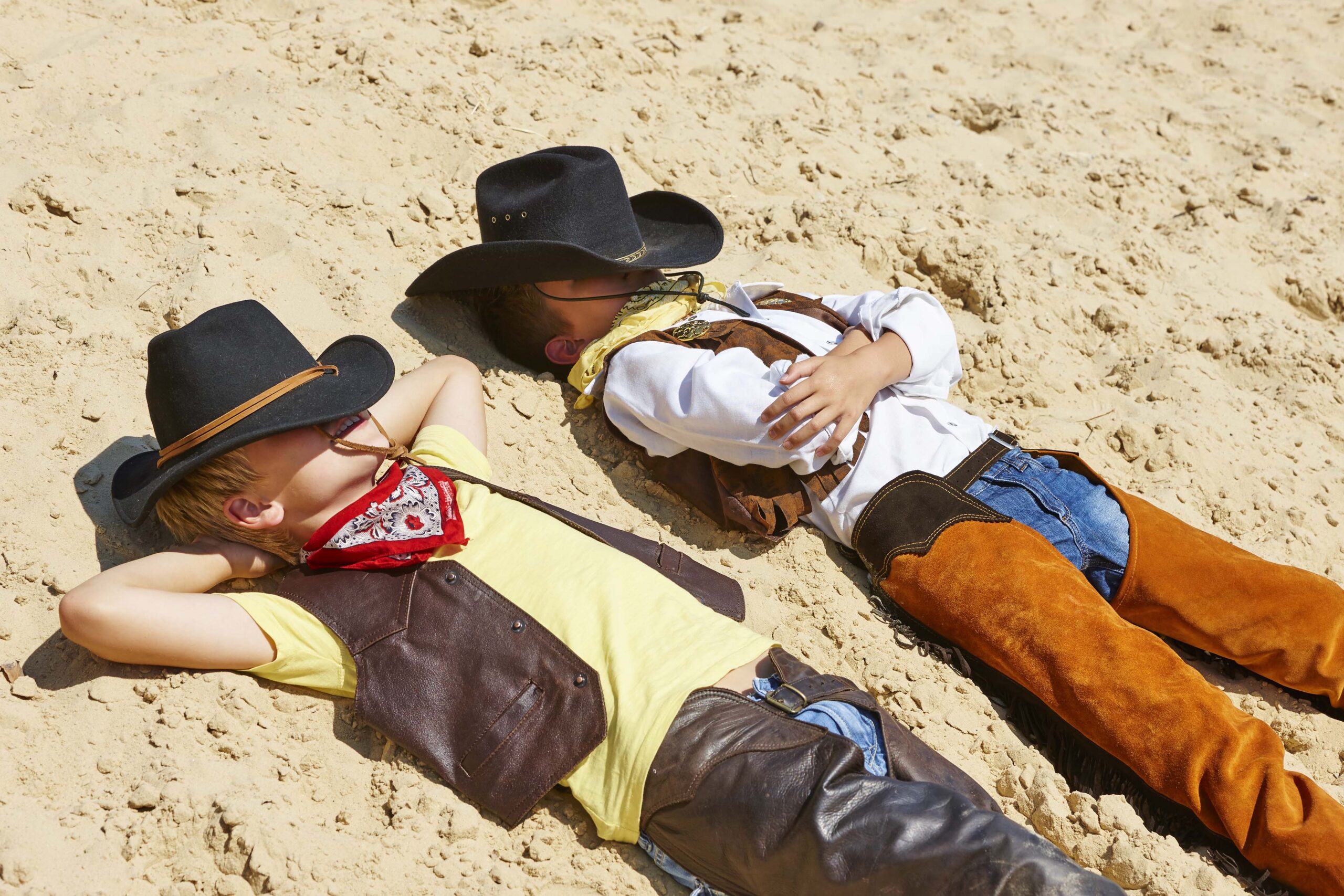 PonyparkCity Cowboys Jongens Cowboy Zonnen Liggen in de zon